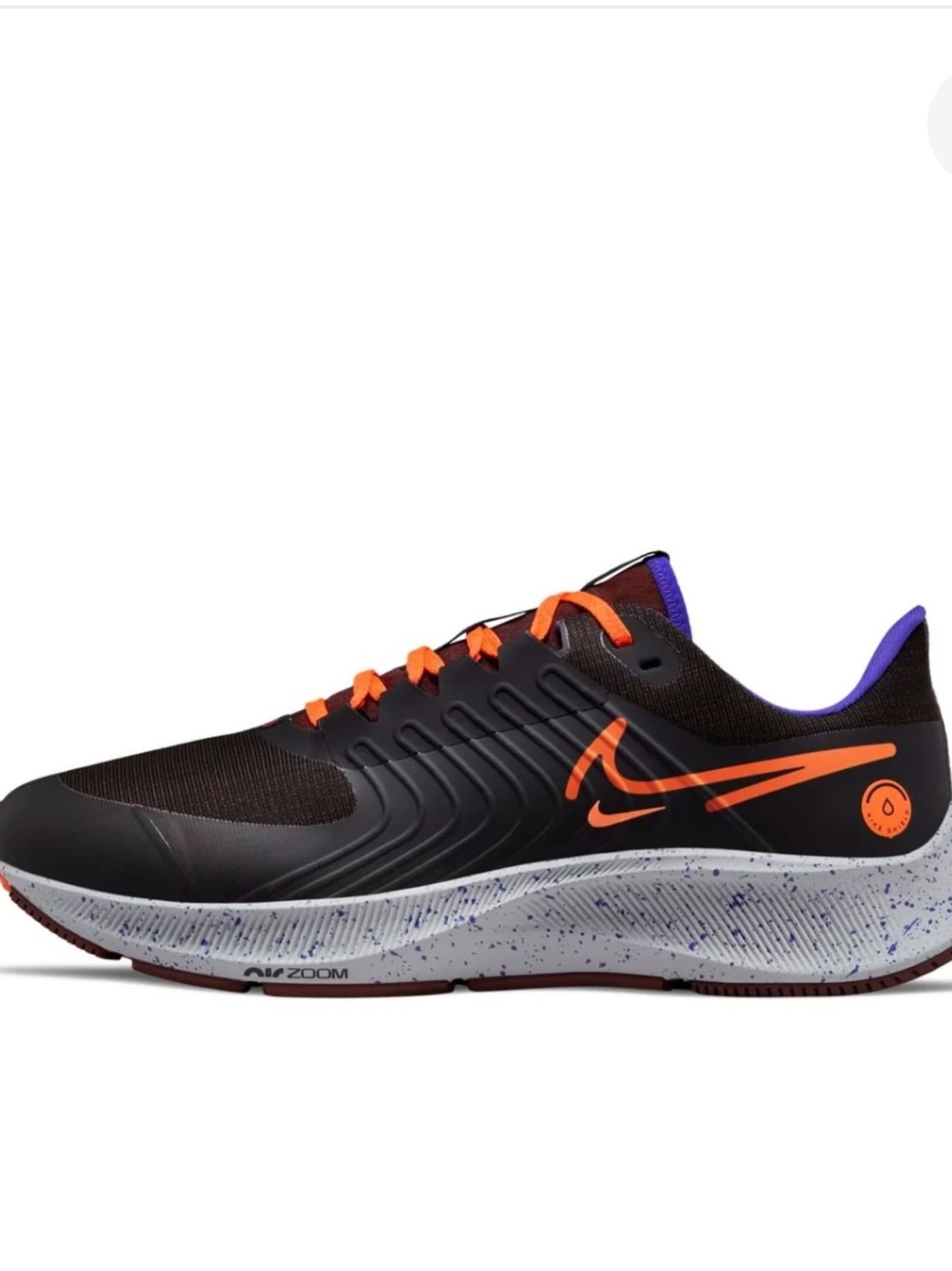 Never worn- Nike Air Zoom Pegasus 38 Shield 'Black Total Orange'